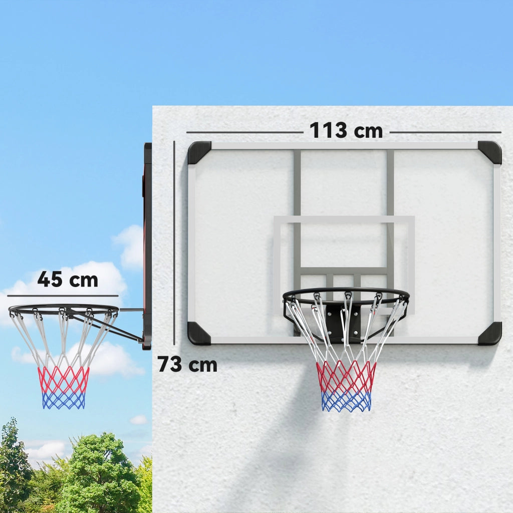 Canestro da Basket ¨C Minimal ¨C Nero, Acciaio