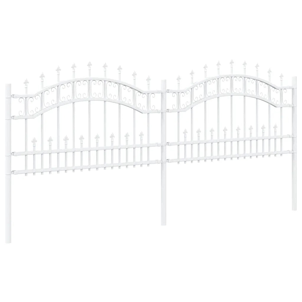 Recinzione per Giardino KAMPEN Bianco 42003973