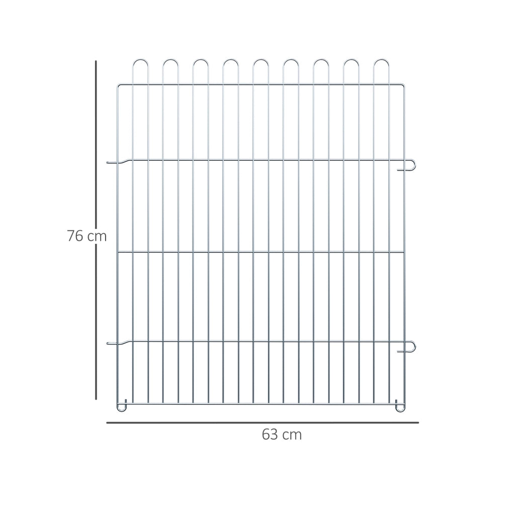 Box per cuccioli, set da 8 pezzi, 63x76 cm, sicuro e stabile