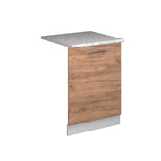 Pannello frontale della lavastoviglie Fame-Line Rovere dorato/Bianco 60 cm, PL Marmo Vicco