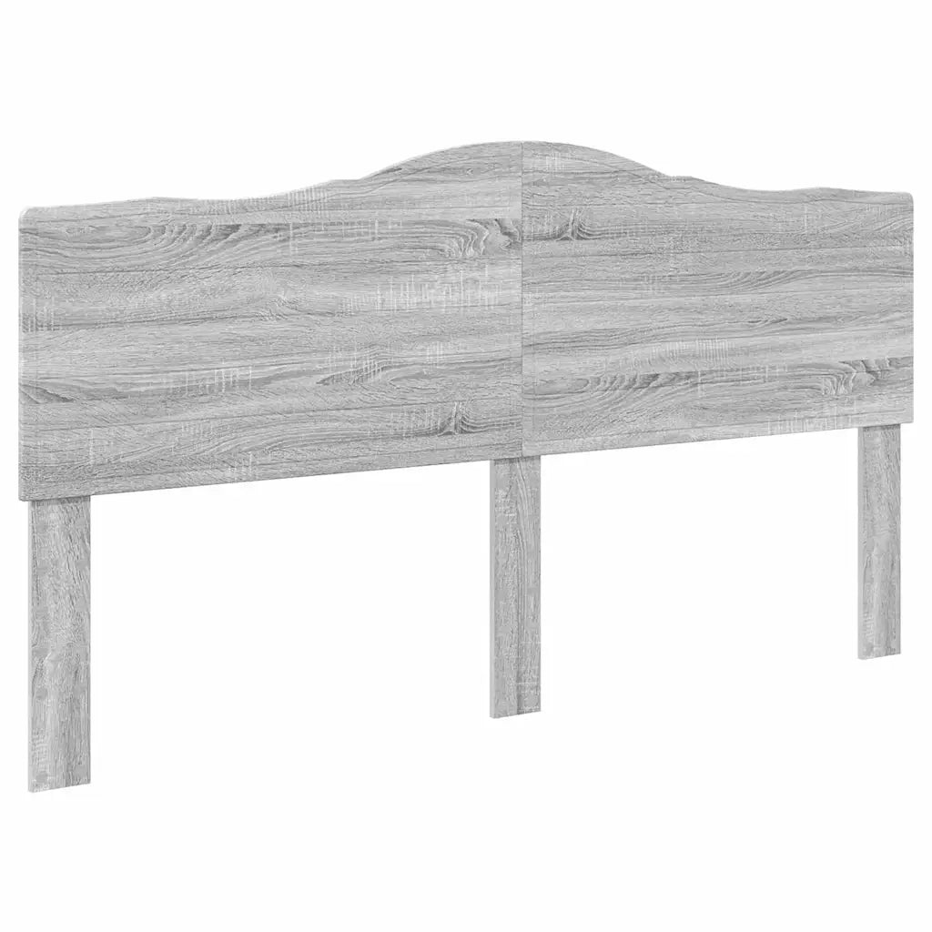 Testiera-Testata-Testiera Decorativa Grigio Sonoma 180 cm Legno multistrato 515605