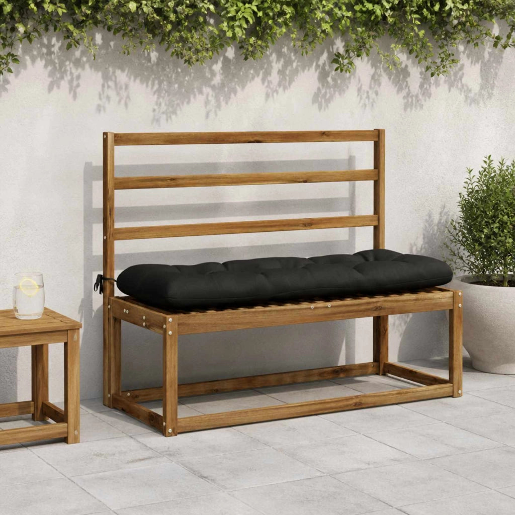 Cuscino per panchina VIANEN 100% Poliestere Nero 952308