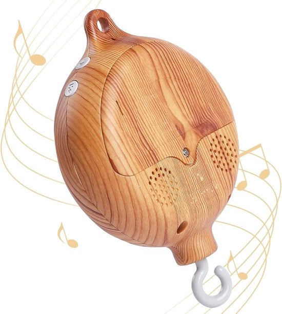 Mobili per bambini con musica - Baby mobili - Mobili per bambini con 35 canzoni - Si può spegnere automaticamente - Mobili per bambini con maniglie rotanti per decorazione della culla - 13 cm
