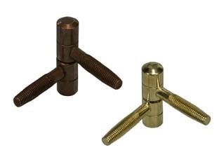 CERNIERE ANUBA NORMALI IN ACCIAIO- - ø mm.11 mod.119 (B.00119.11.03) ott.verniciato - 20 pezzi AGB