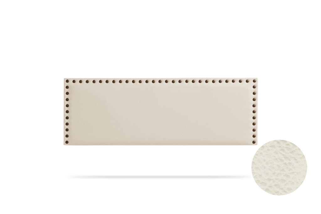 Testiera Imbottita MODENA Similpelle 100x55x8 cm - Moonia