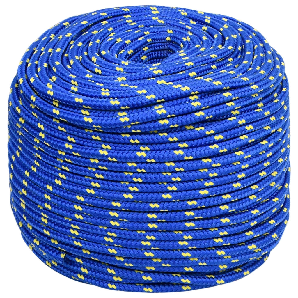 Corda multiuso 8 mm 250 m Blu PP 420 kg Carico massimo 3473139