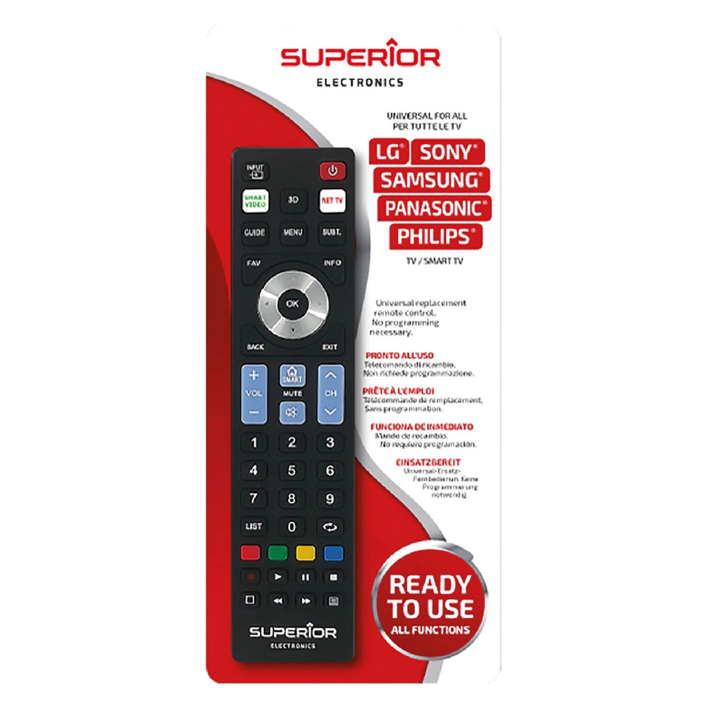 1pz telecomando compatibile per tv 'ready 5 smart repl tipo universale cod:ferx.8072480nlm