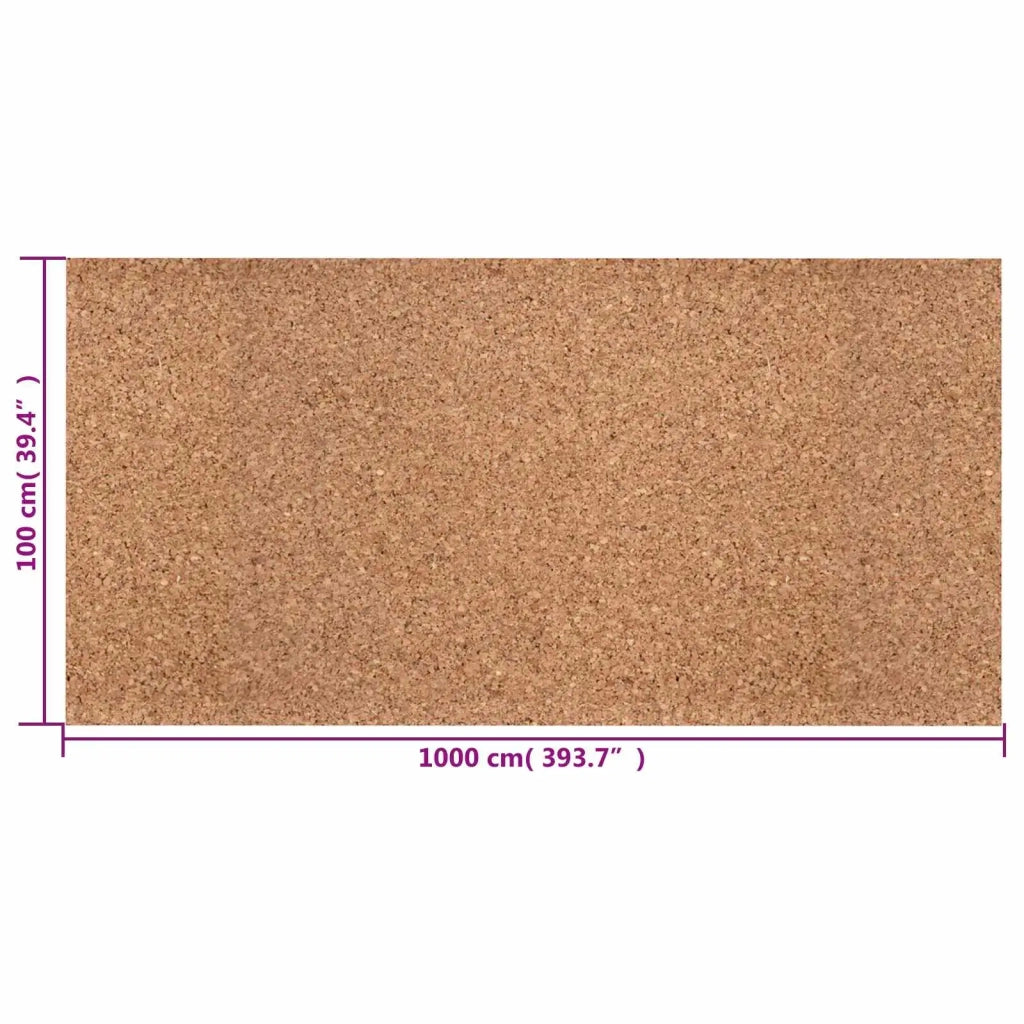 Rotolo di sughero Marrone 100 x 1000 x 0,2 cm Sughero CFW7343529