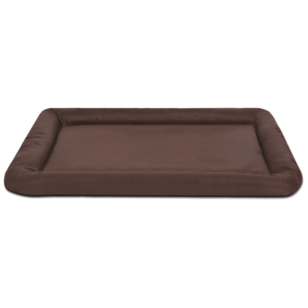 Materasso per Cani-Materasso per animali domestici Taglia XXL Marrone 896416