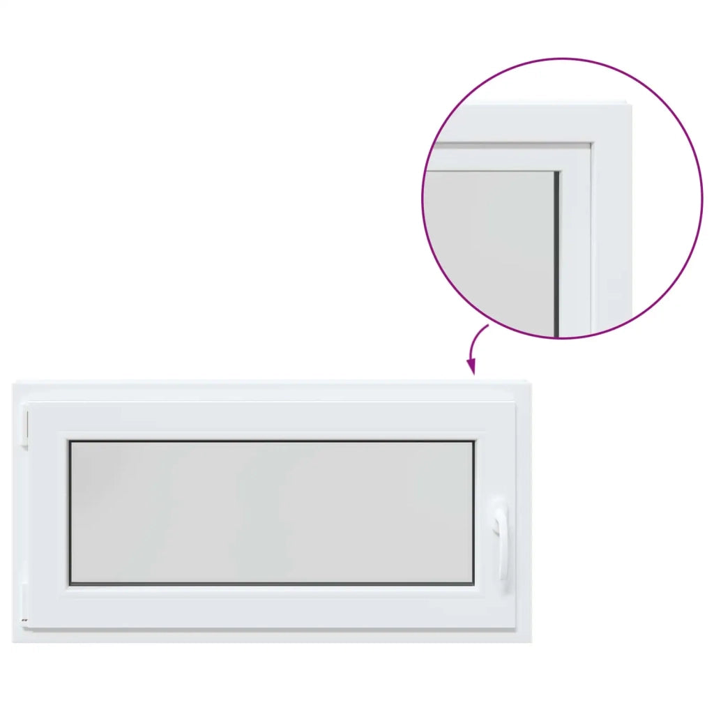 Finestra per Soffitta RISOR 100 x 55 cm PVC e Vetro 42047931