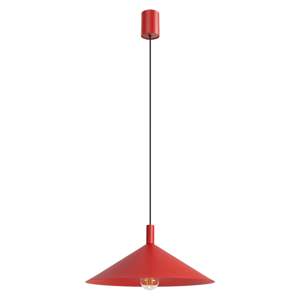 Lampada a sospensione NOX 40 rosso