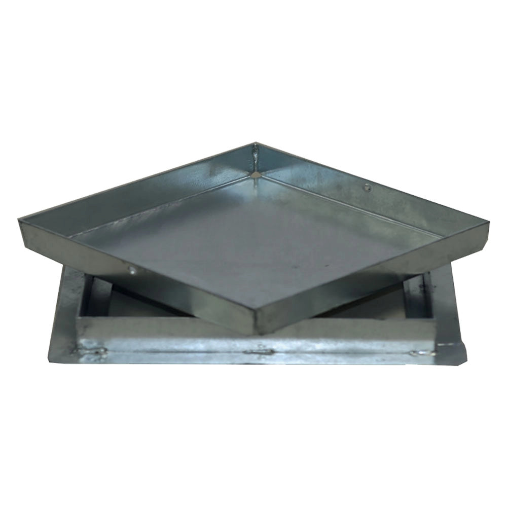 SIGILLO PORTAPAVIMENTO 'TIPO PESANTE' cm 30 x 30 - luce cm 25,6 x 25,6 - telaio h.5 cm