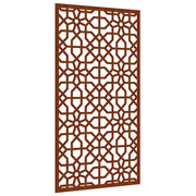 Decorazione Muro da Giardino 105x55 cm Moresco Acciaio Corten CFW1734860