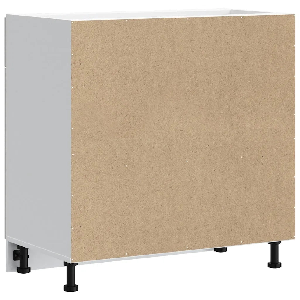 Pensile da cucina | Base da Cucina Kalmar Bianco in Legno Multistrato