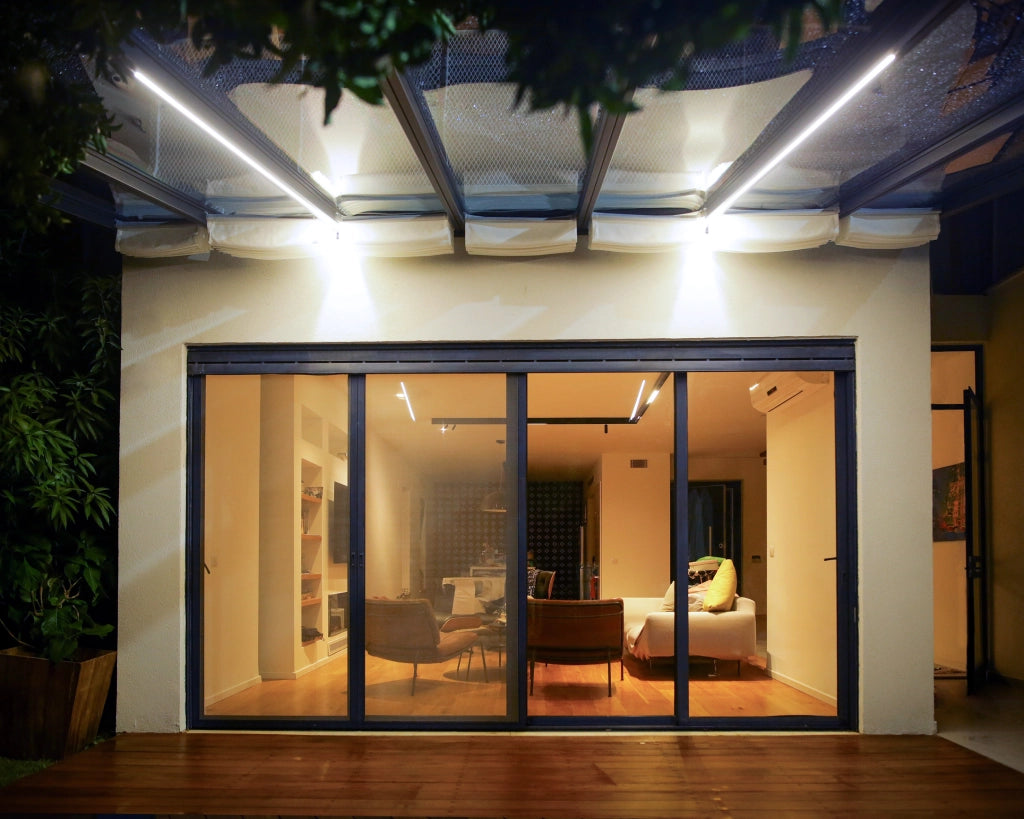 Sistema Di Illuminazione a Led Diffusore Striscia Con Controller Dimmer Remoto