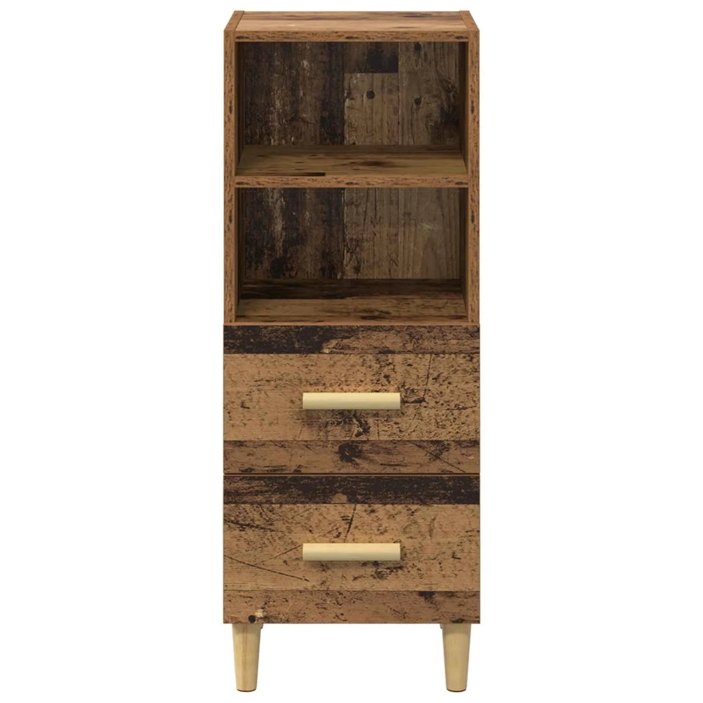 Credenza Legno vecchio 34 x 34,5 x 90 cm Legno multistrato 880943