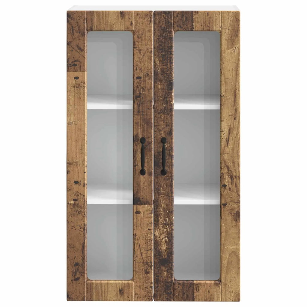 Mobile da cucina con lo scaffale-Armadio da cucina Legno vecchio 60 x 31 x 100 cm 725403