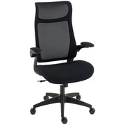 Sedia da Ufficio Ergonomica con Braccioli 3D ¨C Xylo ¨C Schienale in Rete Nero