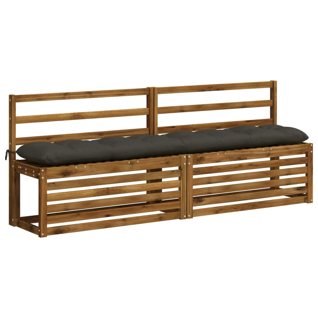 Cuscino per panchina VIANEN 100% Poliestere Antracite 953152