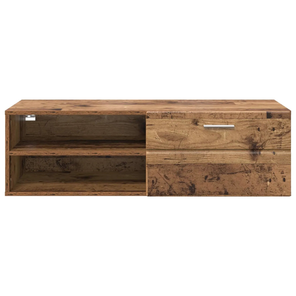 Armadio in Legno con cassetto Legno vecchio 100,5 x 39 x 30 cm CFW1941051
