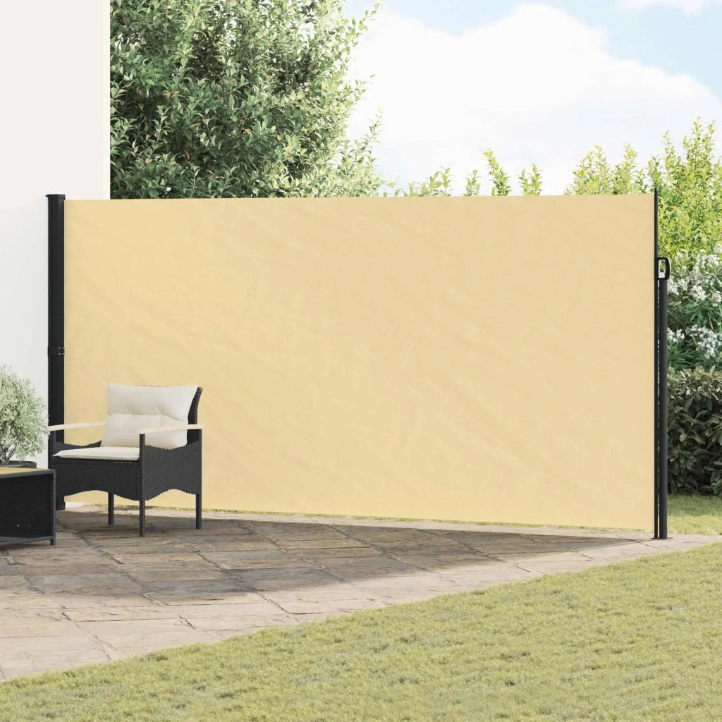 Tenda da Sole | Tenda laterale retrattile Sabbia 500 x 220 cm Poliestere