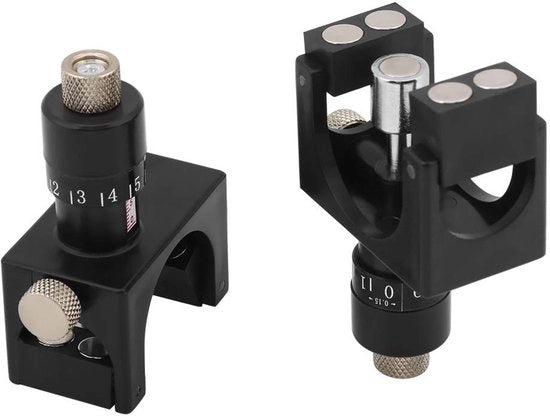 Schaafmachine con Metro di Posizionamento della Lama - Magnetico Adattabile a Microscala - Allineamento Perfetto - Lavorazione del Legno - Installazione Efficiente - Adatto per...