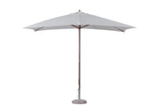 Ombrellone Rettangolare In Legno Ecru 2X3 Giardino Carruccola - Biacchi Ettore