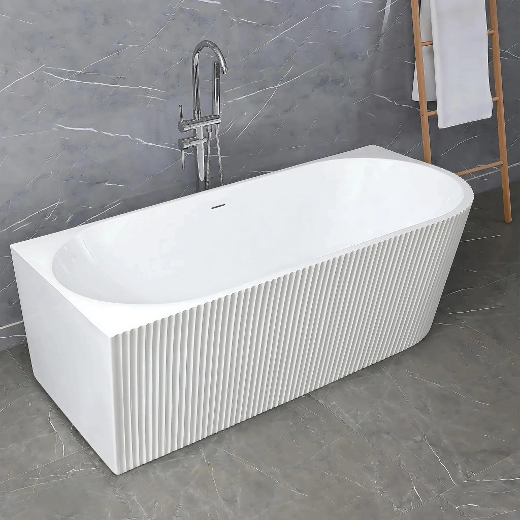Vasca Bagno Wenus Sinistra 170cm Copritappo nero