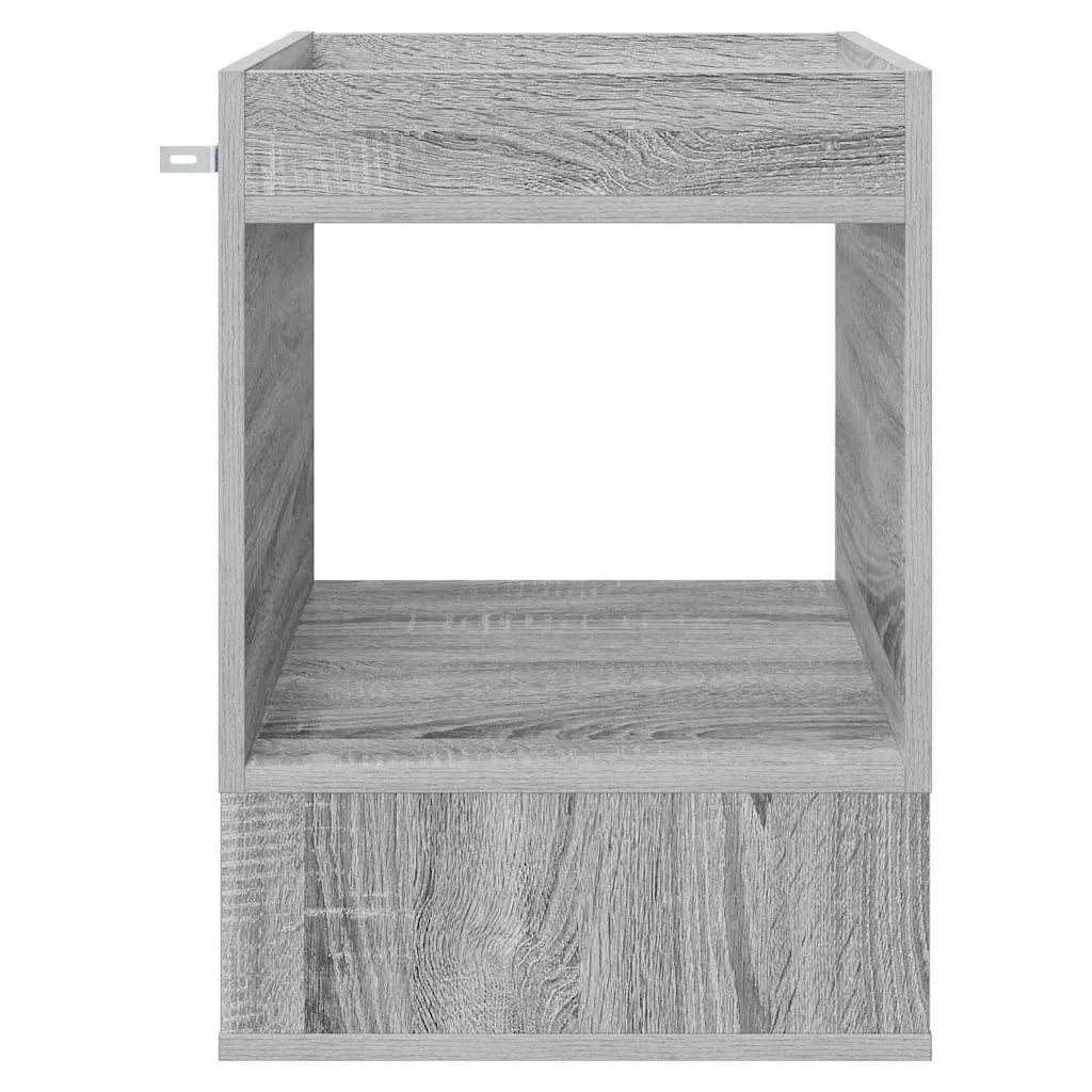 Tavolino 2 pcs Grigio Sonoma 40 x 40 x 56 cm Legno multistrato 890955