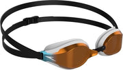 Goggle da corsa con specchietti laterali - Nero/Rosso