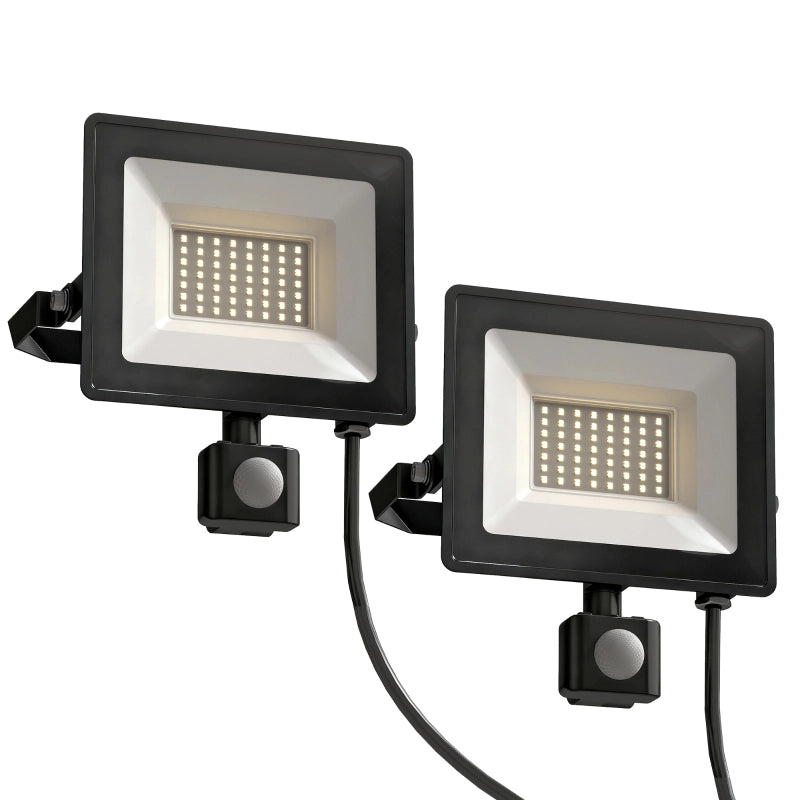 Lampada da lavoro da 50W, regolabile, 3 modalit¨¤, in alluminio, utilizzo flessibile, nera
