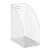 Portariviste design moderno scrivania 32 x 16 x 24,5 cm per documenti A4 in acciaio bianco 13_0012598
