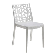 SEDIA RESINA MATRIX BIANCO