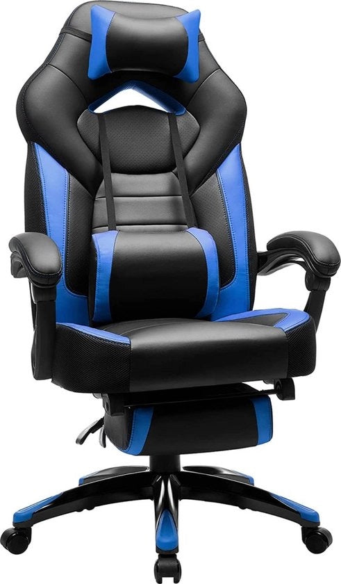 Sedile da Gioco - Design Ergonomico - Incluso Supporto Pedale e Cuscini - Stile da Corsa