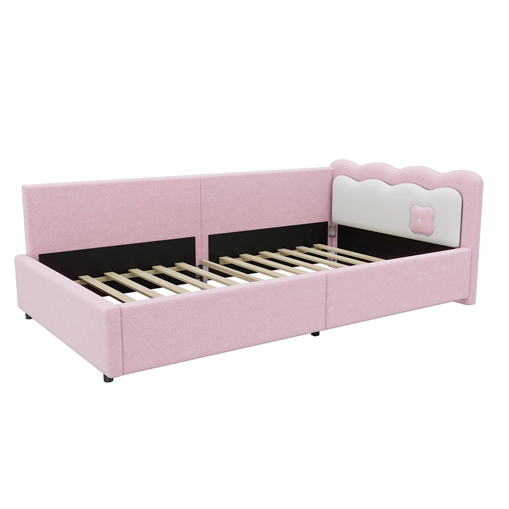 Daybed - Xylo - 90x200 cm LED pile rosa