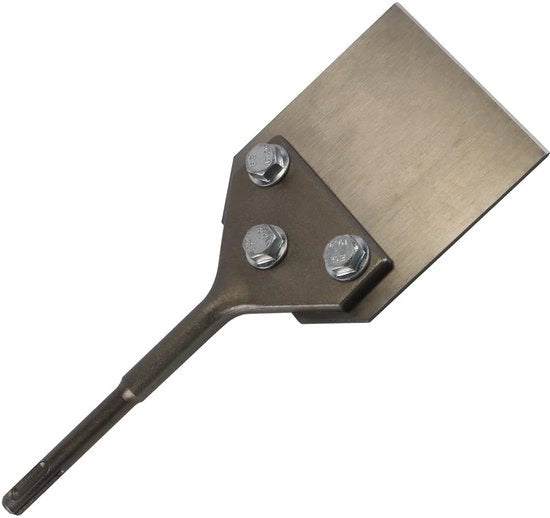 Sega a becco geleso - 250 mm Lunghezza - 100 mm Larghezza - Sega a becco SDS-Plus - Adatta per martelli da muro - In acciaio inossidabile 65MN - Sega a becco a lama spessa