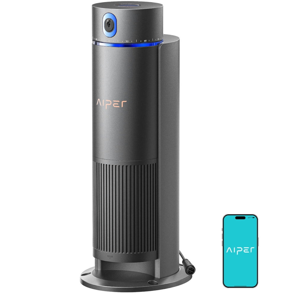 AIPER IrriSense 2 Sistema di Irrigazione Smart 4-in-1 per Giardino, Centralina Wireless con App, Sensori Meteo, Irrigazione Automatica Multizona e Risparmio Idrico