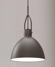 SOSPENSIONE MILLA COLORE CAFFE' NERO 1 LUCE SENZA BASE