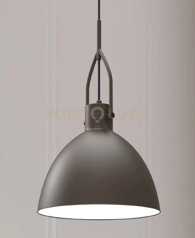 SOSPENSIONE MILLA COLORE CAFFE' NERO 1 LUCE SENZA BASE