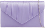 Borsa a mano viola medie dimensioni