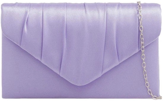 Borsa a mano viola medie dimensioni