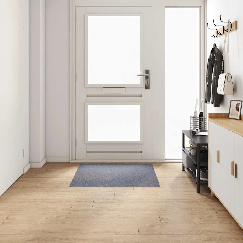 Runner in Moquette | Runner Tappeto Grigio chiaro 100 x 100 cm Tessuto