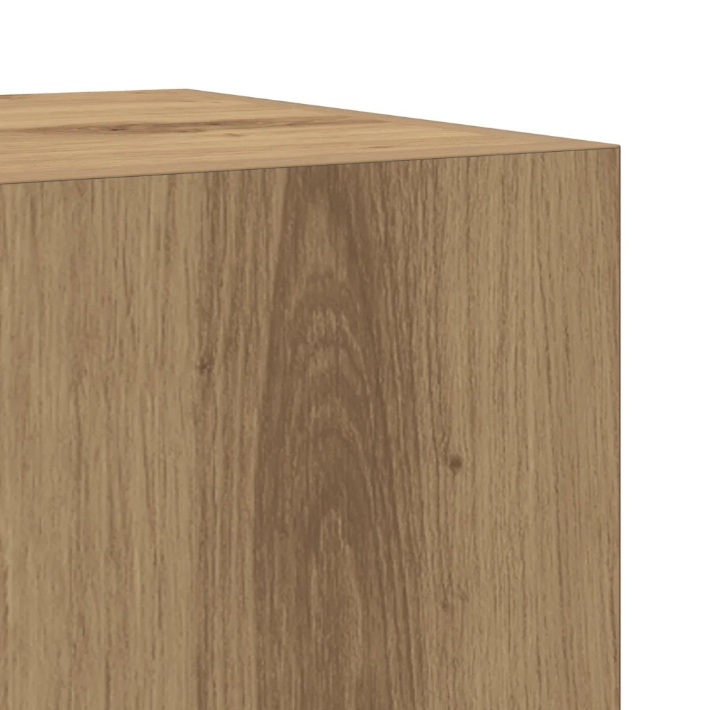 Set Mobili da Bagno | Armadio da bagno 3 pz Rovere Artigianale Legno Multistrato