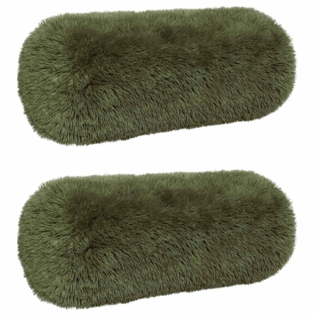 Cuscino con cuscino HEERLEN 6 pz Verde Fleece PV 930192