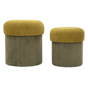 Pouf VKH723, Verde, MDF, 44x42x42 cm