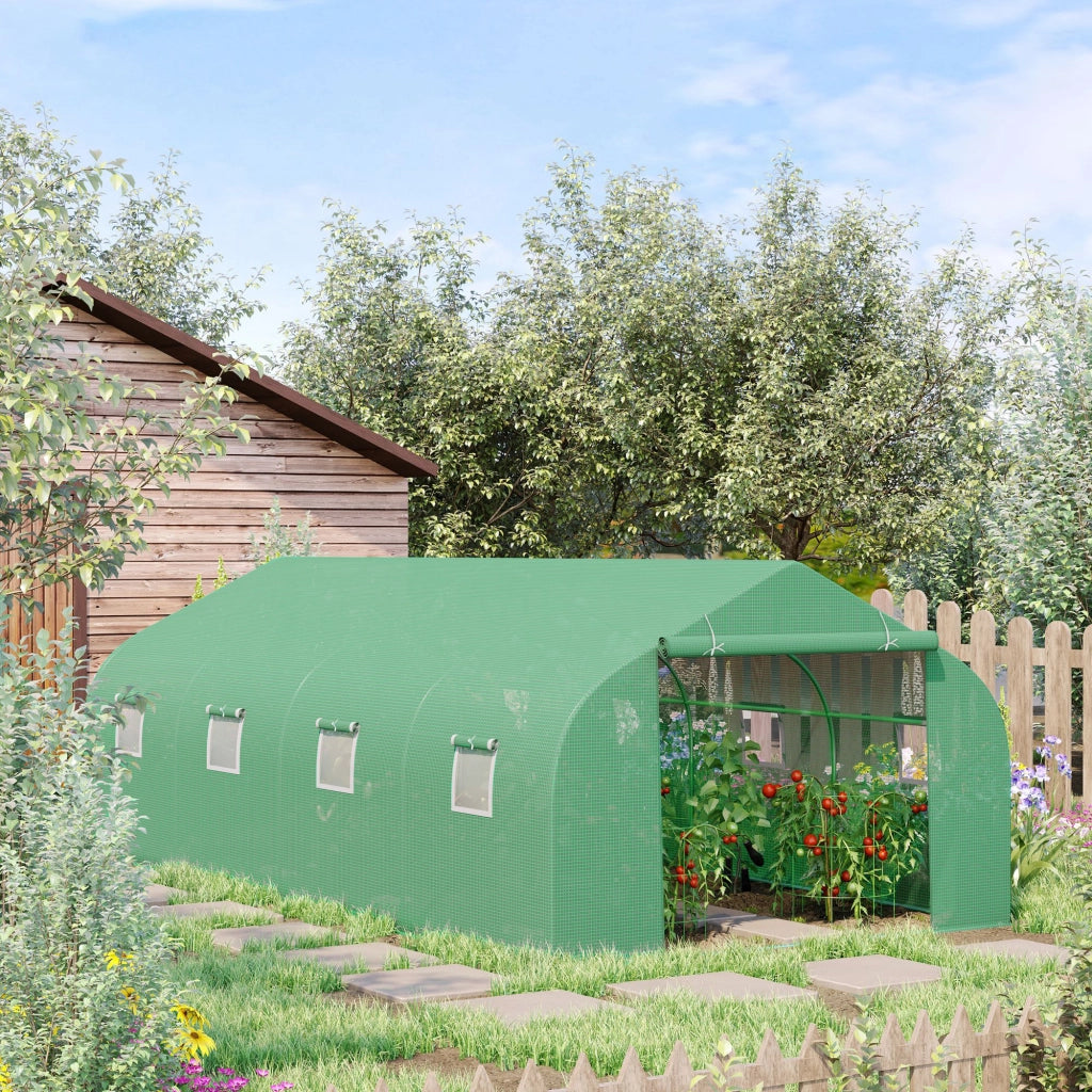 Serra da giardino in plastica con rete ¨C Minimal ¨C 600x300x200 cm