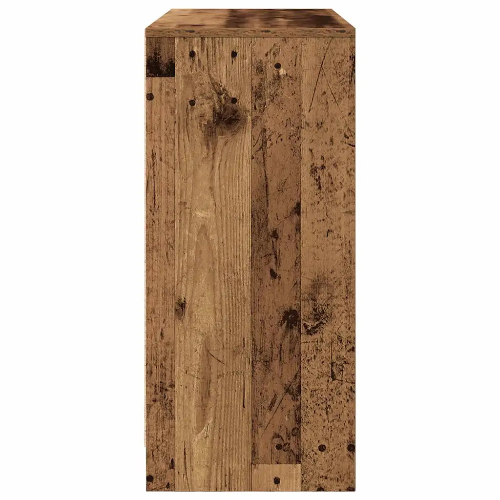 Credenza | Madia | Buffet da pranzo | Armadio da pranzo Legno Antico 85x34x76 cm in Legno Multistrato