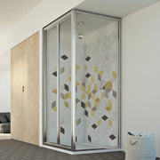 Box Doccia 75x90 AP. 90 CM H198 trasparente mod. Urban Duo P