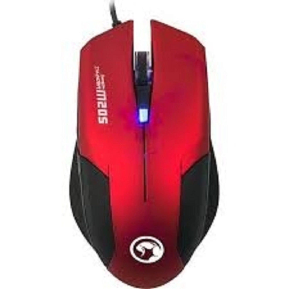 Trade Shop - Marvo Scorpion M205 Mouse Ottico Da Gaming Luminoso 1600dpi Retroilluminato Pc Usb -