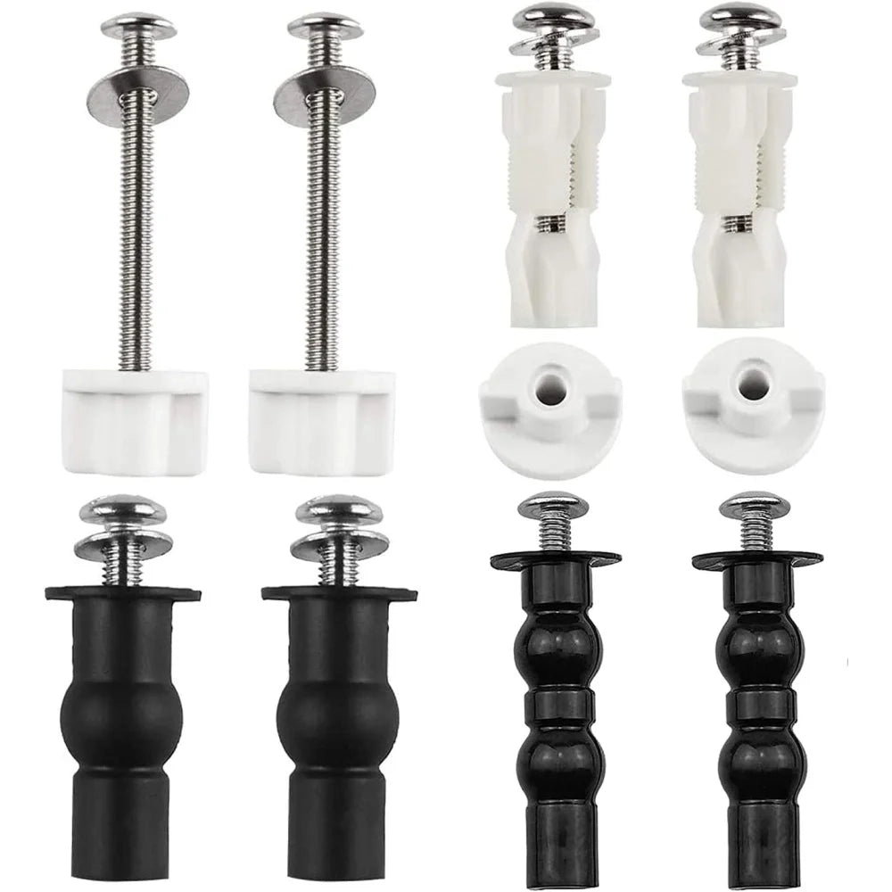Kdwoa tornillos para asiento de inodoro, 5 pares asientos wc bis